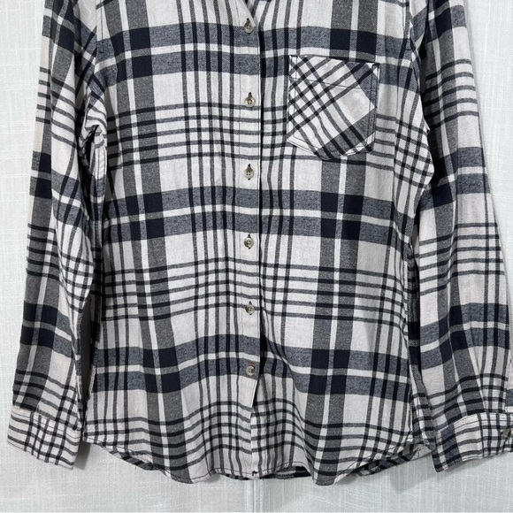 Field & Stream Button Down Cotton Blend Flannel Shirt Top Size S - Picture 3 of 12
